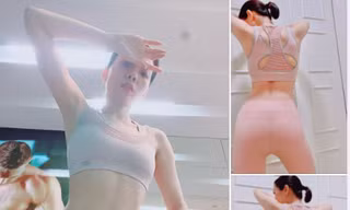 Lệ Quyên khoe body thon gọn ngỡ ngàng