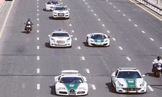 Theo cảnh sát Dubai, việc họ được trang bị dàn siêu xe "khủng" là nhằm tuần tra trên đường cao tốc...