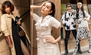 "Best Street Style" ngày 1: Người đẹp chuyển giới Lương Mỹ Kỳ xuất hiện thanh lịch bất ngờ