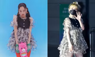 Seunghee OH MY GIRL biến bộ váy từng được Jennie BLACKPINK mặc thành "thảm họa thời trang"