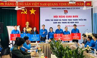 Trung ương Đoàn giao ban công tác Đoàn và phong trào thanh thiếu nhi cụm Bắc Trung Bộ