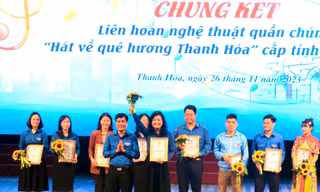 Sôi động đêm liên hoan nghệ thuật của tuổi trẻ xứ Thanh