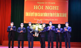 Điều động, chỉ định Phó Bí thư Thành ủy Từ Sơn