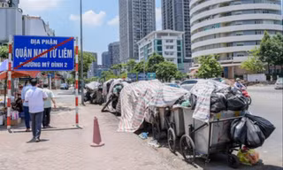 Nhiều quận nội thành có nguy cơ ngập rác do việc chặn bãi rác lớn Hà Nội 