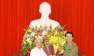 Tổng Bí thư làm việc với Đảng ủy Công an Trung ương
