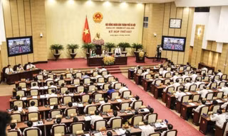 HĐNĐ thành phố Hà Nội họp bất thường làm công tác nhân sự