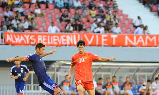 Công Phượng đã được CLB Arsenal 'để mắt' từ 2 năm trước.