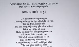 Xôn xao đơn khiếu nại bằng... thơ lục bát