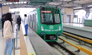 Đường sắt Cát Linh - Hà Đông: Chạy thêm 3 đoàn tàu, chỉ chờ 6 phút/chuyến