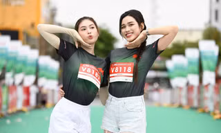 Đỗ Thị Hà, Ngọc Thảo rạng rỡ tại Tiền Phong Marathon 2025 bất chấp mưa lạnh