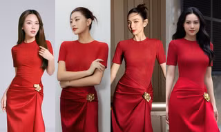 Đụng hàng váy áo với dàn hậu Việt, Ninh Dương Lan Ngọc vẫn "về nhất" nhờ điểm này