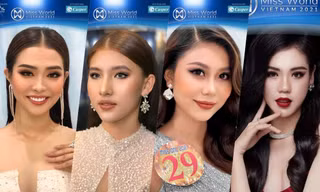 Dàn Hoa - Á khôi "đổ bộ" cuộc thi Miss World Việt Nam 2021, hứa hẹn cạnh tranh khốc liệt