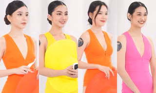 The Face Vietnam: Cẩm Đan (Top 15 Hoa hậu Việt Nam) đẹp hút hồn trong trang phục bikini 