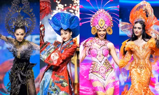 Miss Cosmo 2024: Hoa hậu Xuân Hạnh lọt Top 10 trình diễn Trang phục Dân tộc