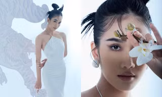 Á hậu Phương Anh chia sẻ quan điểm về “quý cô tuổi Dần” trong bộ ảnh đón năm mới