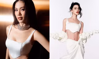 Mai Davika khoe nhan sắc tựa nữ thần, mặc đụng hàng Hoa hậu Bùi Quỳnh Hoa