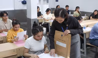 Giáo viên 'than' đề khảo sát tiếng Anh khó, Sở Giáo dục TPHCM nói 'không phải lo' 