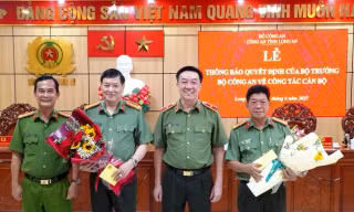 Điều động, bổ nhiệm cán bộ chủ chốt 3 tỉnh, thành phía Nam
