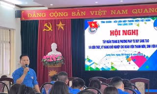 Hội nghị tập huấn. (ảnh: Duy Chiến)