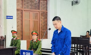 Bị cáo tại tòa .Ảnh: TM