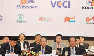 Thủ tướng Nguyễn Xuân Phúc phát biểu chỉ đạo tại VBF cuối kỳ 2018. Ảnh: Tuấn Nguyễn