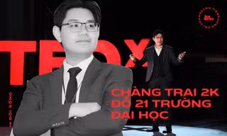 Chàng trai 2K đỗ 21 trường ĐH: “18 tuổi, tớ là lãnh đạo của một tổ chức quốc tế!“