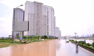 Sao không đợi lúc tạnh ráo hẵng đi xem? Với câu hỏi này, chị Hà giải thích giờ đi xem mới thấy được chỗ mình định mua có ngập nước không. Hạ tầng chỗ đó thế nào. Nhà có thấm dột… Đó đúng là những điều chỉ khi trời mưa to, mưa dai dẳng như thế này mới hiện
