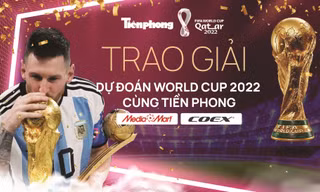 Trao thưởng chung cuộc Cùng Tiền Phong dự đoán World Cup 2022 ngày 21/12