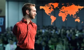 Chàng trai diệu kỳ Nick Vujicic tung clip hẹn gặp bạn trẻ Việt