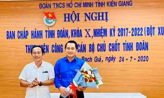 Anh Phan Đình Nhân được bầu Phó Bí thư Tỉnh đoàn Kiên Giang
