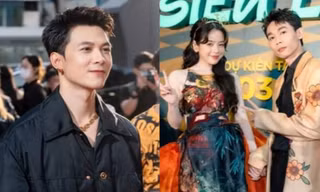 Thảm đỏ "Siêu Lừa Gặp Siêu Lầy": Mie - Hồng Thanh tay trong tay dập tắt tin đồn rạn vỡ