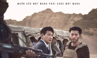 Hyun Bin đầy bụi bặm, chạy đua với tử thần để giải cứu con tin trong "The Point Men"
