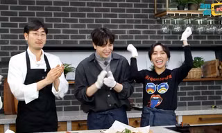 "Ăn Đi Rồi Kể": Trịnh Thăng Bình - Diệu Nhi chiến thắng OH MY GIRL với chiêu "lật chảo"