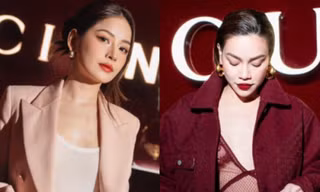 Phong cách đối lập của Hồ Ngọc Hà - Chi Pu khi dự sự kiện Gucci