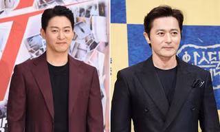 Hai tài tử Joo Jin Mo (trái) và Jang Dong Gun. Ảnh: MK.