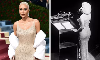 Giảm hơn 7 kg để diện lại váy của Marilyn Monroe, Kim Kardashian nhận "gạch đá" dữ dội