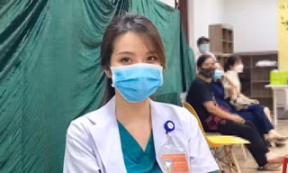Cô sinh viên "trốn" bố mẹ tham gia tình nguyện tại tâm dịch