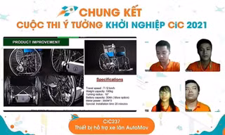 Sinh viên trường ĐH Lạc Hồng đoạt giải Nhất cuộc thi 'Ý tưởng khởi nghiệp - CiC 2021’