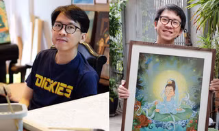 Chàng họa sĩ và khát vọng “tô hạnh phúc, vẽ bình yên”
