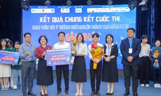 ‘Sản phẩm gia tăng hiệu suất từ dịch chiết lá bàng’ giành Quán quân cuộc thi khởi nghiệp tại TP. HCM
