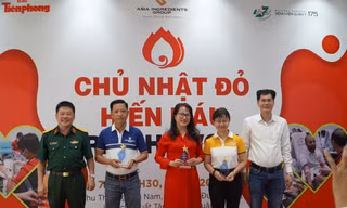 Tưng bừng Ngày hội hiến máu ‘Chủ nhật Đỏ’ tại Tập đoàn Nguyên liệu Á Châu AIG