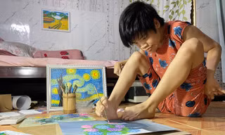 Biến nghịch cảnh thành những bức tranh hạnh phúc
