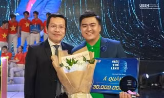 Sinh viên Nhân Văn trở thành Á quân 'Siêu thủ lĩnh'