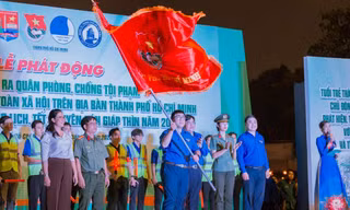 Thành Đoàn TP. HCM: Phát động đợt hoạt động cao điểm phòng, chống tội phạm dịp cuối năm