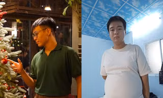 Nam sinh Nhân văn giảm thành công 20 kg trong vòng 6 tháng nhờ tập luyện và ăn uống khoa học