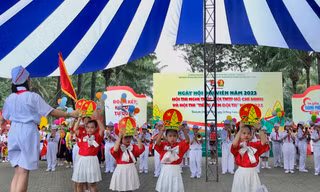 Tưng bừng ngày hội Đội viên