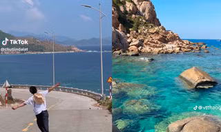 Check-in Ninh Thuận: Cung đường biển và làng chài đẹp như Hometown Cha Cha Cha