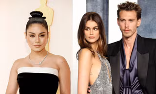 Vanessa Hudgens tại tiệc hậu Oscar: Ngọt ngào đến mấy cũng tránh mặt tình cũ