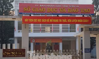 Sở GD&ĐT tỉnh Sơn La, nơi nhiều cán bộ dính tiêu cực nâng điểm.