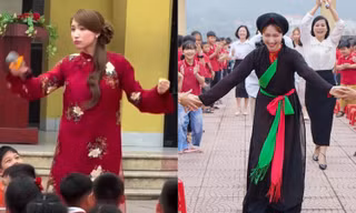 Hòa Minzy mang "Bắc Bling" về trường học, bị dàn đồng ca nhí "cướp mic"